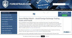 Desktop Screenshot of forexfraud.com